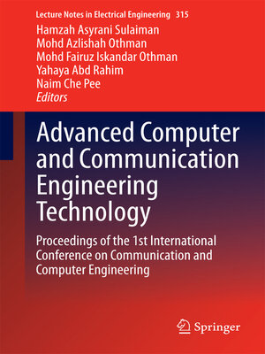 cover image of Advanced Computer and Communication Engineering Technology